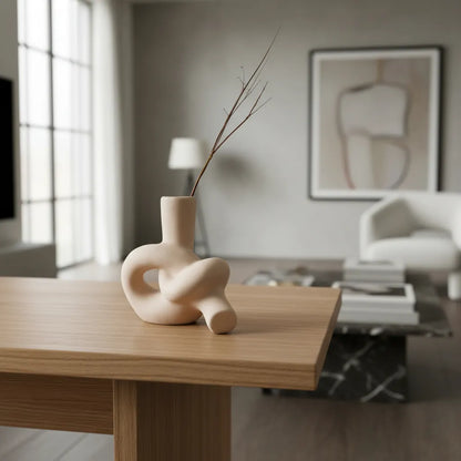 Florero nudo cerámica Florero Frank Home Chile