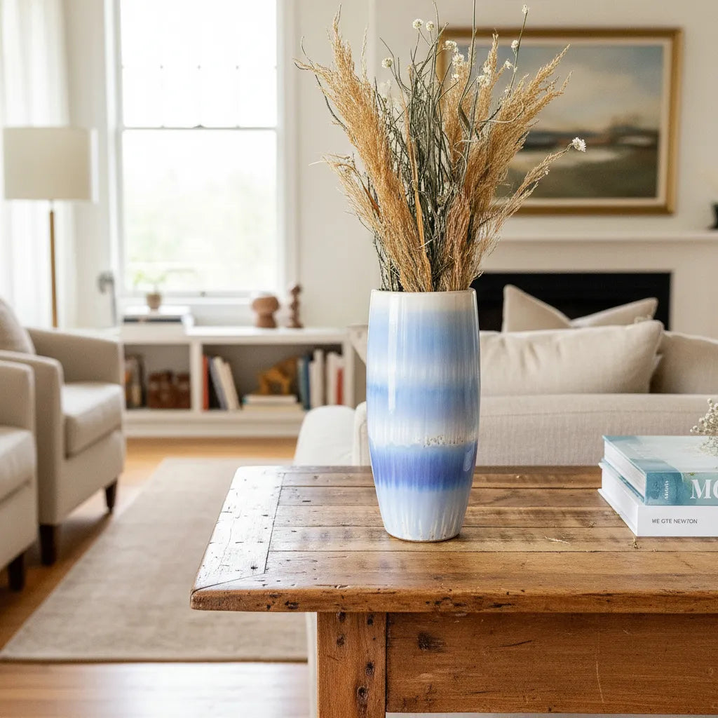 Floreros Cerámica Cielo Ovalado Florero Frank Home Chile