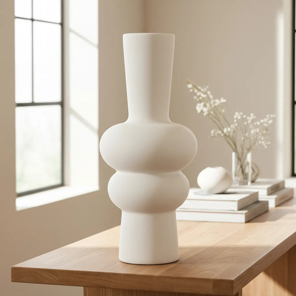 Jarrón cerámica Bohemio Florero Frank Home Chile