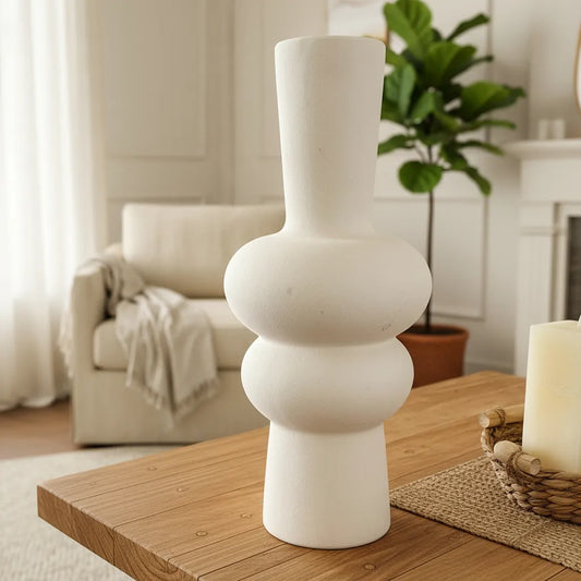 Jarrón cerámica Bohemio Florero Frank Home Chile