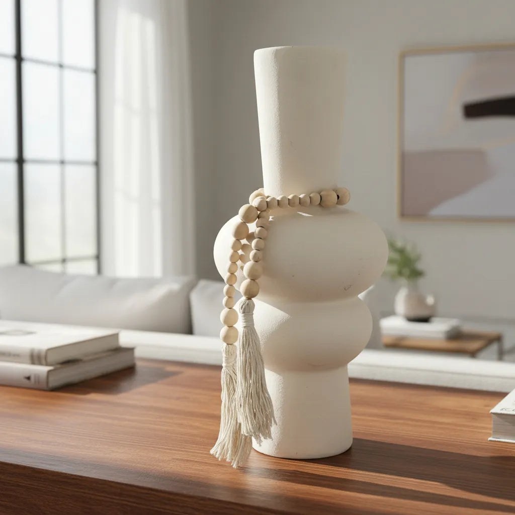 Jarrón cerámica Bohemio Florero Frank Home Chile