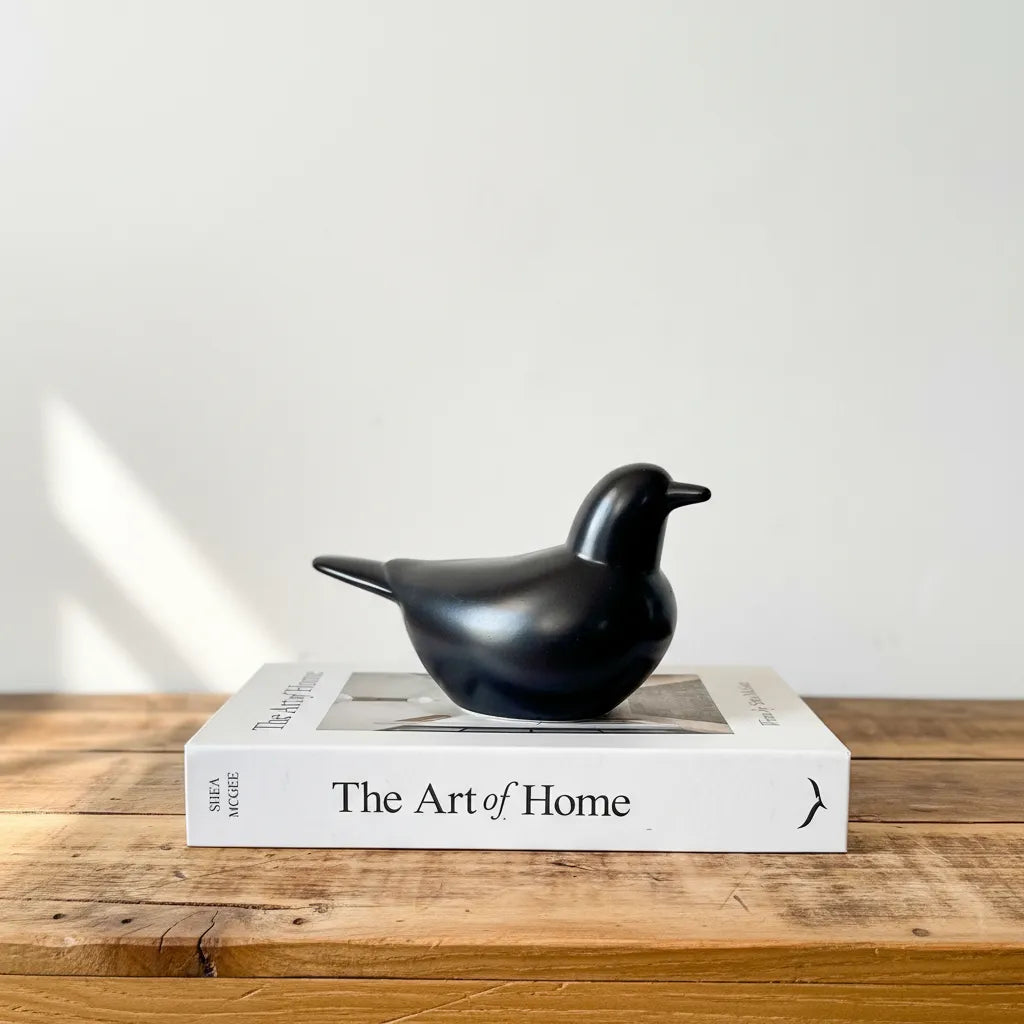 Adorno Pájaro Decorativo Cerámica Adorno Frank Home Chile