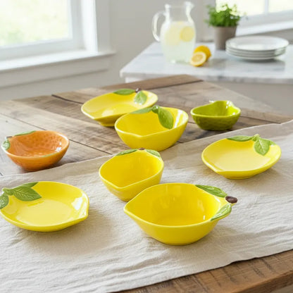 Bowl Cerámica Limón - Diseño Fresco y Versátil Bowl Frank Home Chile