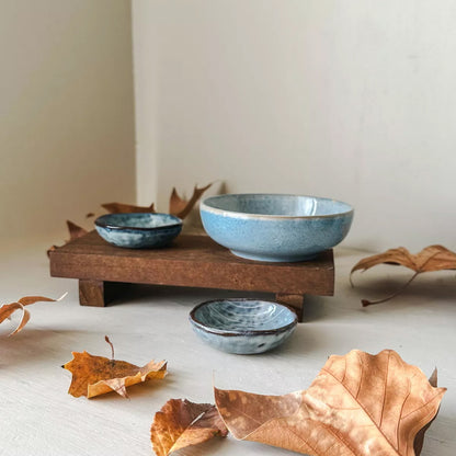 Pack 3 pocillos cerámica rústicos pocillo Frank Home Chile