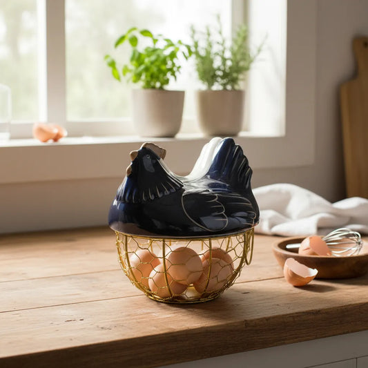 Gallina Porta Huevos Canasto Frank Home Chile