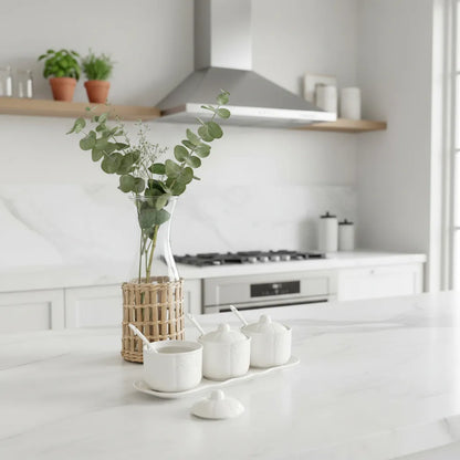 Bandeja con salseros Bowl Frank Home Chile