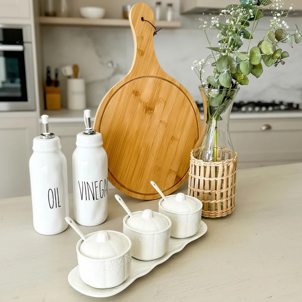 Bandeja con salseros Bowl Frank Home Chile