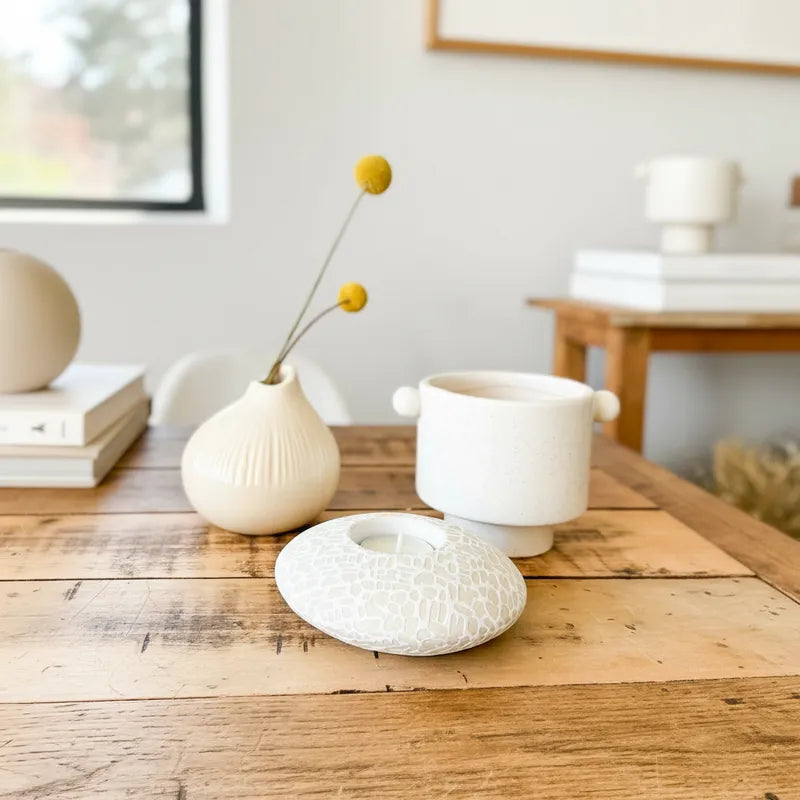 Set Porta Vela Porta Macetero Mini Florero Set Porta Velas Frank Home Chile