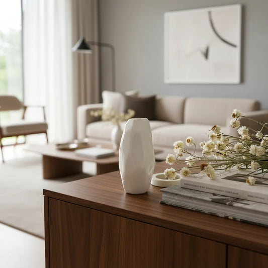 Mini Floreros Solitarios Geométrica Florero Frank Home Chile