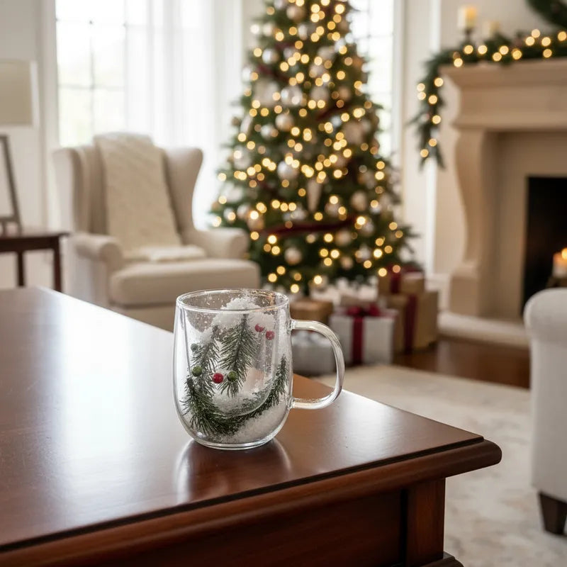 Taza Doble Pared Navidad Taza Frank Home Chile