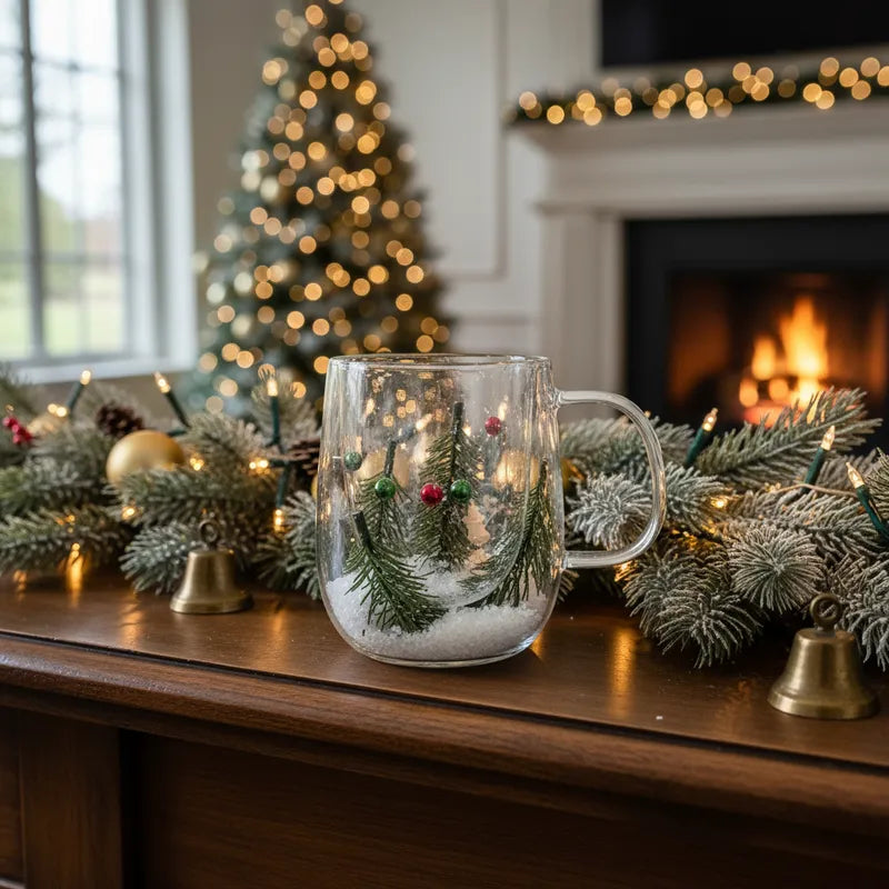 Taza Doble Pared Navidad Taza Frank Home Chile