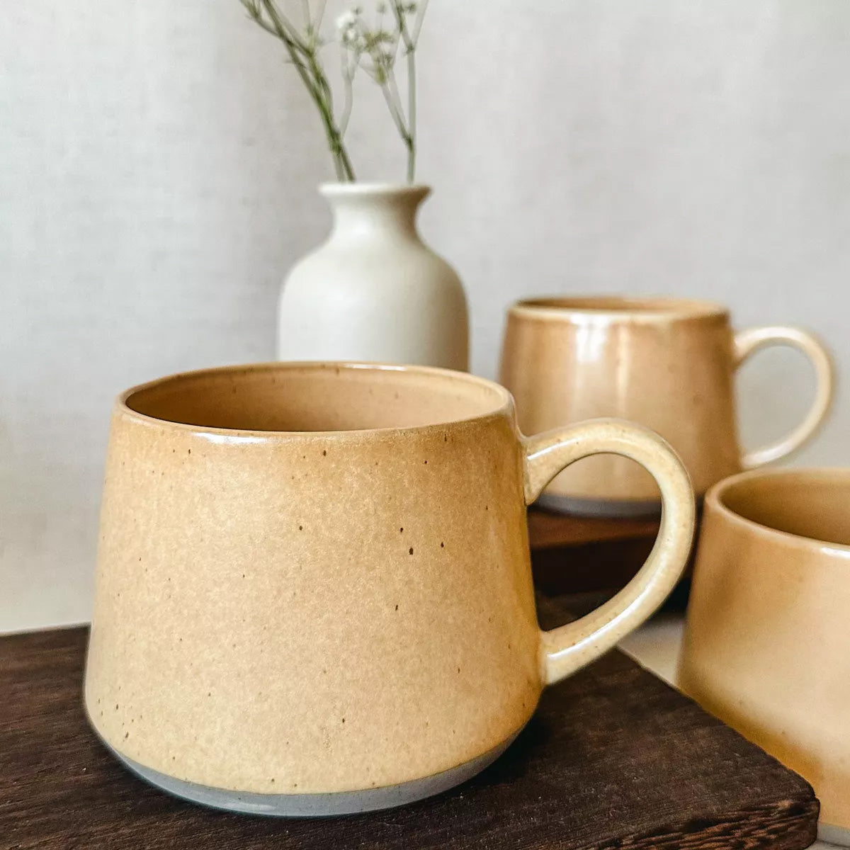 Set 6 tazones cerámica terra 400 ml Tazon Frank Home Chile