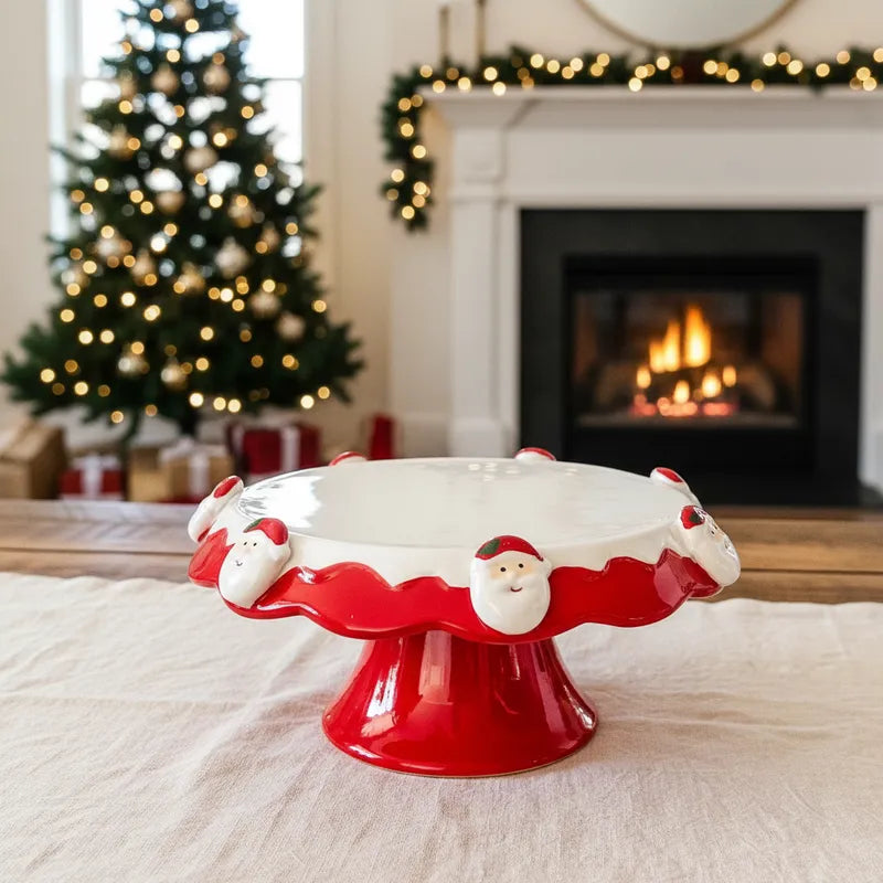 Tortero Cerámica Navidad bandeja Frank Home Chile