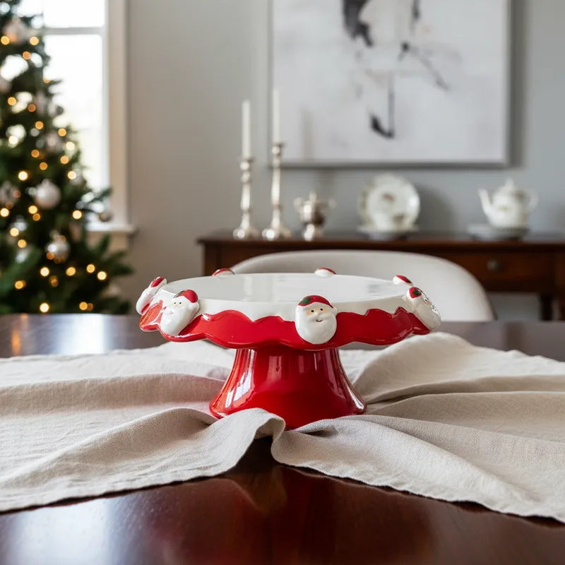 Tortero Cerámica Navidad bandeja Frank Home Chile