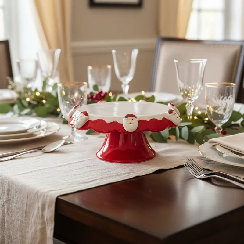 Tortero Cerámica Navidad bandeja Frank Home Chile