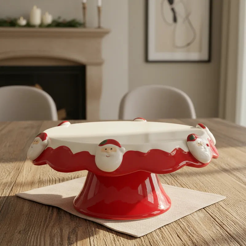 Tortero Cerámica Navidad bandeja Frank Home Chile