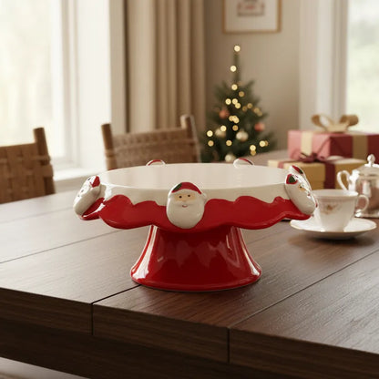 Tortero Cerámica Navidad bandeja Frank Home Chile