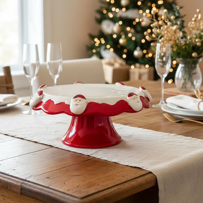 Tortero Cerámica Navidad bandeja Frank Home Chile