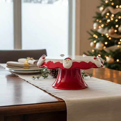 Tortero Cerámica Navidad bandeja Frank Home Chile