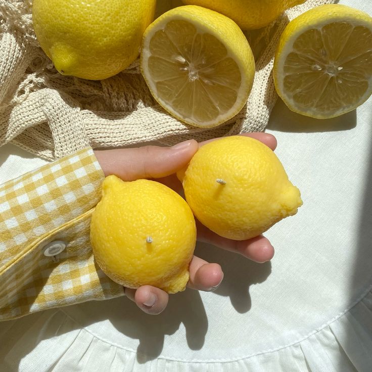 Vela Decorativa Limón - Diseño Realista Vela Frank Home Chile